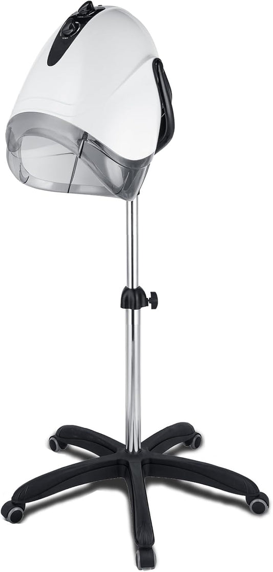 OIYALI Secador de pelo profesional con capucha de 1000 W, secador d...