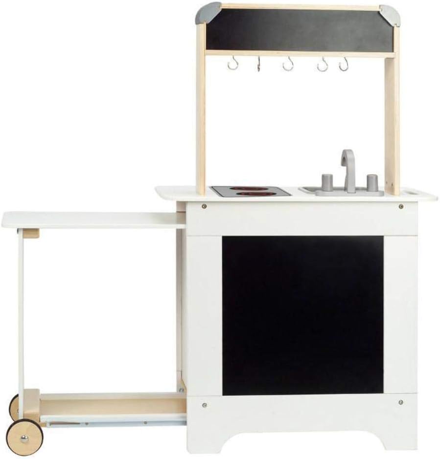 Juego de juguete de cocina Hape Cook n' Serve de madera | Estuf...