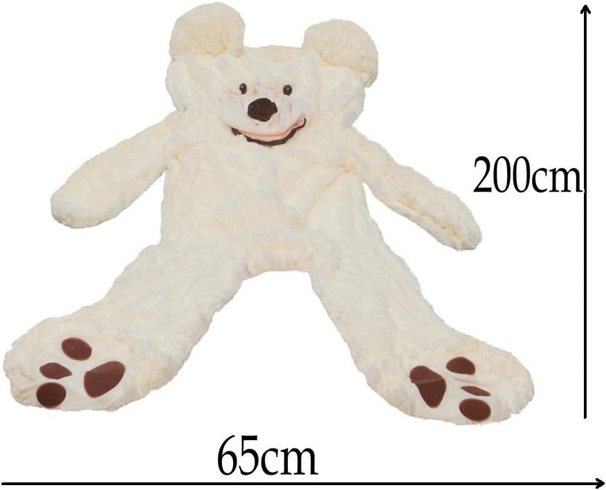 Funda exterior de oso de peluche súper gigante de 4.9 ft, diseño de...