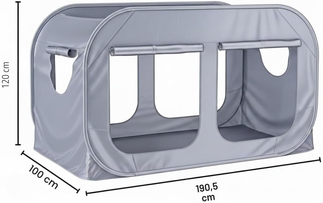 Skywin TidyFriend - Tienda de campaña para cama doble, toldo de pri...