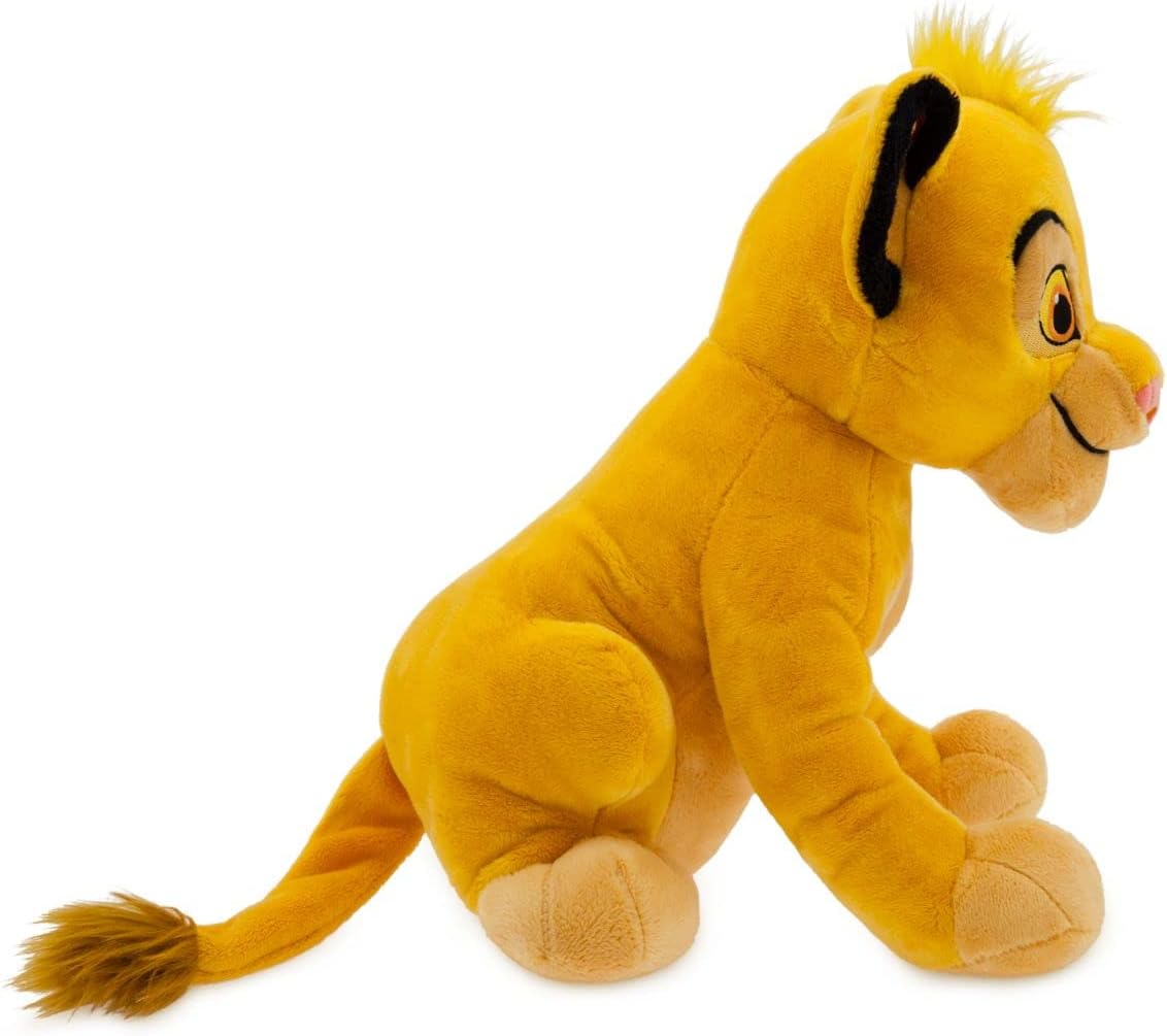 Disney Store Juguete oficial Simba mediano suave para niños, person...