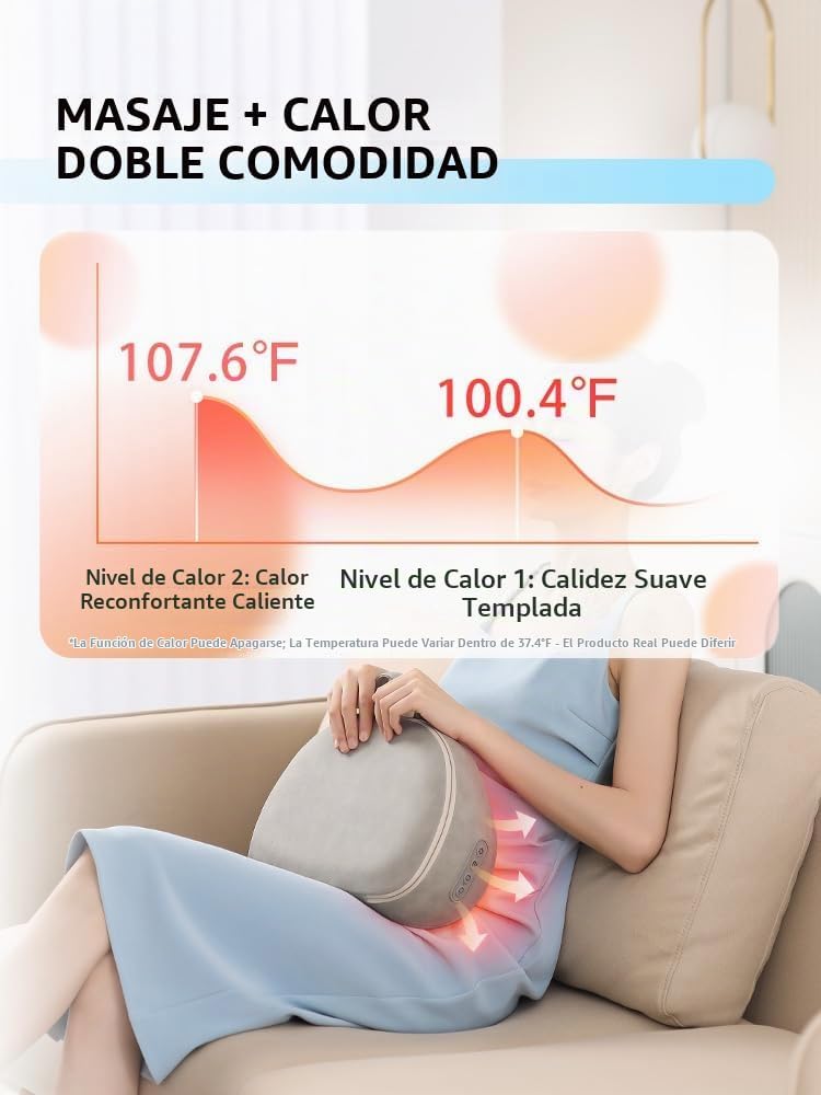 OSMING Almohada de masaje recargable inalámbrica para cuello y homb...