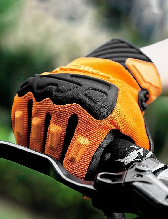 INBIKE - Guantes de bicicleta de montaña para hombres con protecció...
