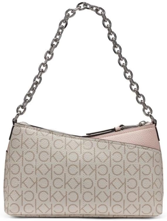 Calvin Klein Zoe Top Zip Chain Crossbody para mujer