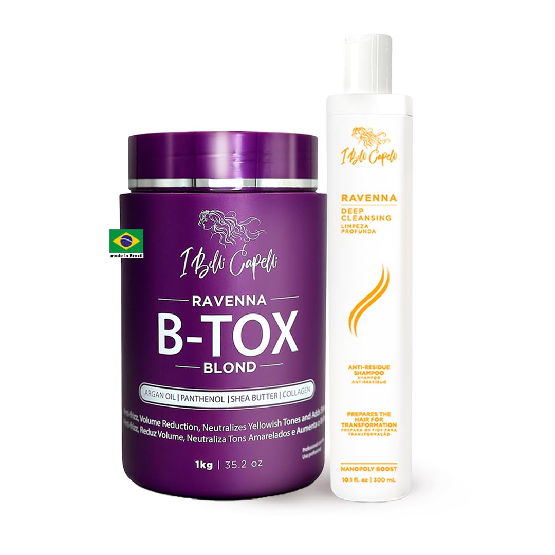 I Belli Capelli Ravenna Blond B-tox Kit de tratamiento para el cabe...