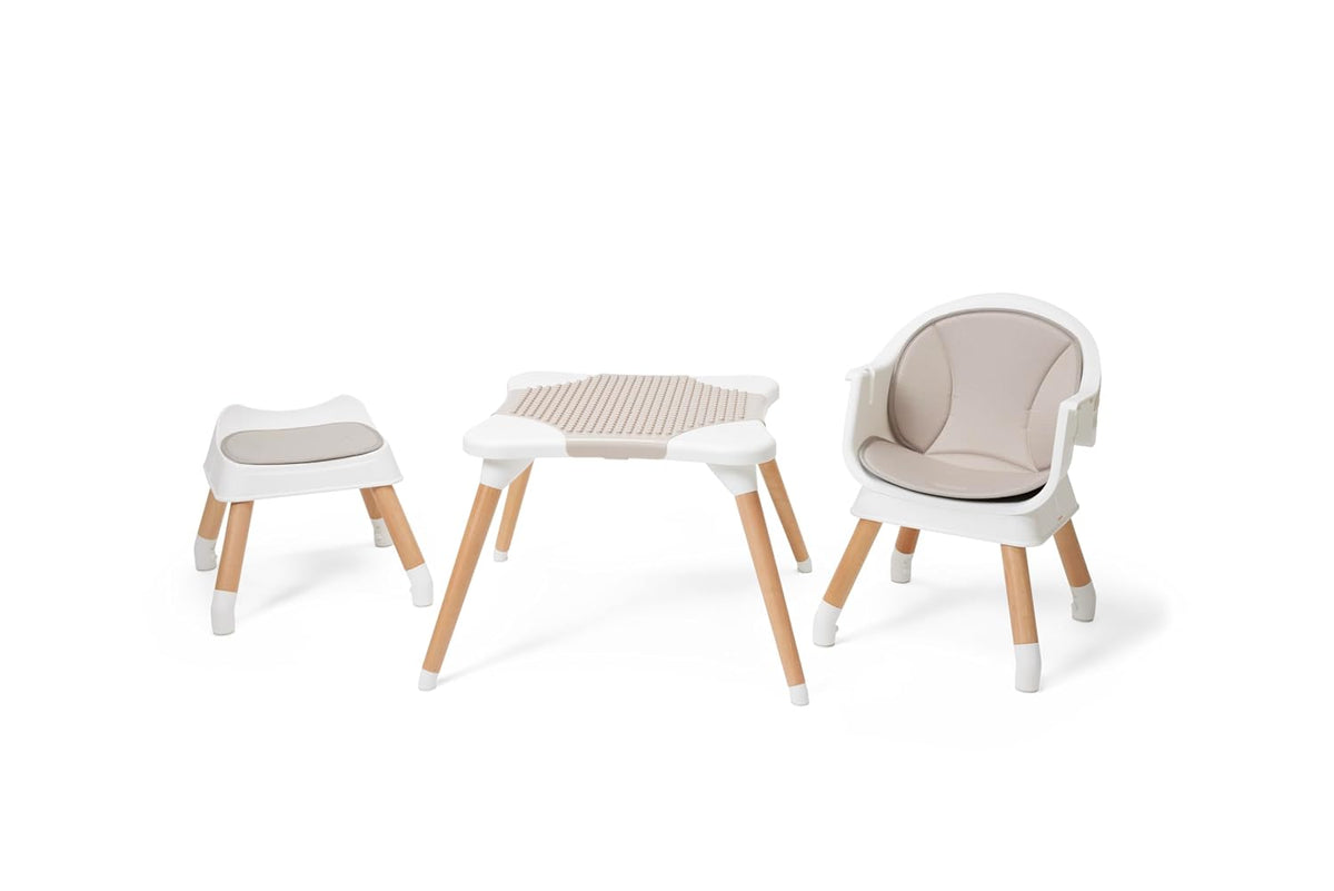 Kyrise Silla alta 5 en 1 para bebés y niños pequeños, asiento de co...