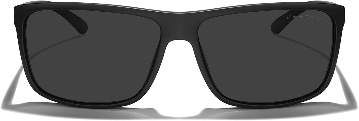 MERRY'S Gafas de sol deportivas polarizadas rectangulares para...