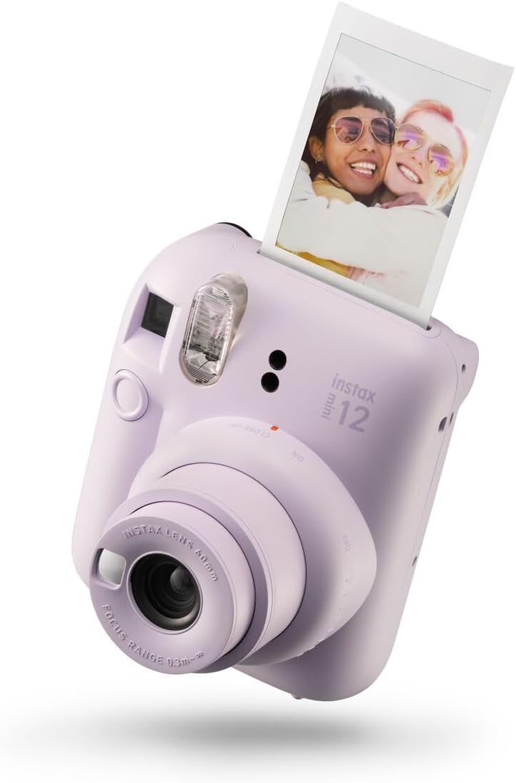 Cámara instax mini 12, color lila púrpura