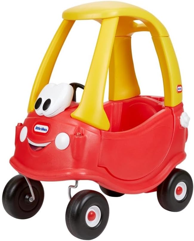 Little Tikes \u2013 Cosy Coupe 30th Anniversary coche, Sin armar, Rojo