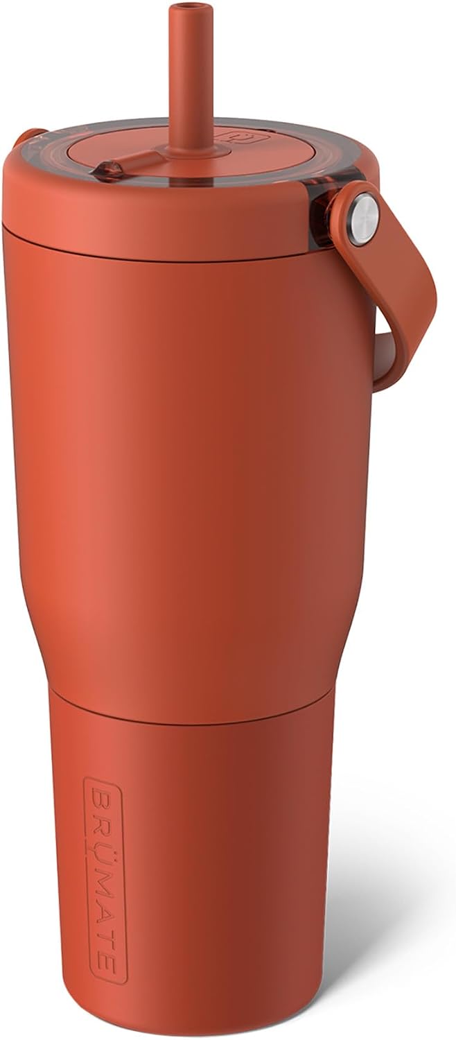 BrüMate Resa - Vaso de 35 onzas 100% a prueba de fugas con asa y pa...