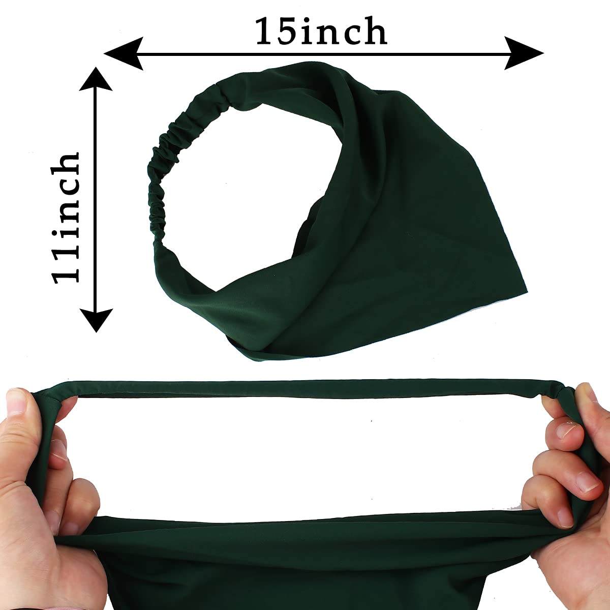 Jaciya Pañuelos para el cabello, bandanas para la cabeza para mujer...