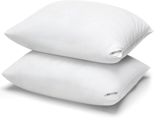 Piwaal Paquete de 2 almohadas de hotel de lujo, juego de 2 almohada...