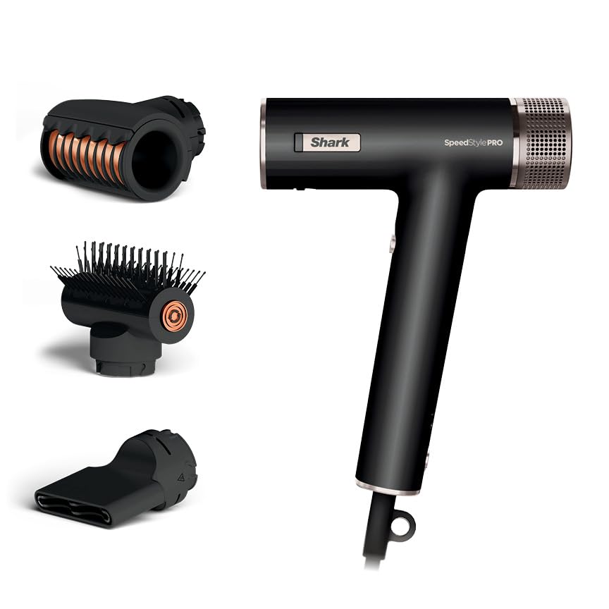 Shark SpeedStyle Pro Sistema Profesional de Secador de Pelo de Alta...