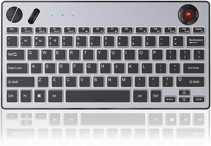 Teclado inalámbrico retroiluminado de tres modos, 78 teclas, 800-16...