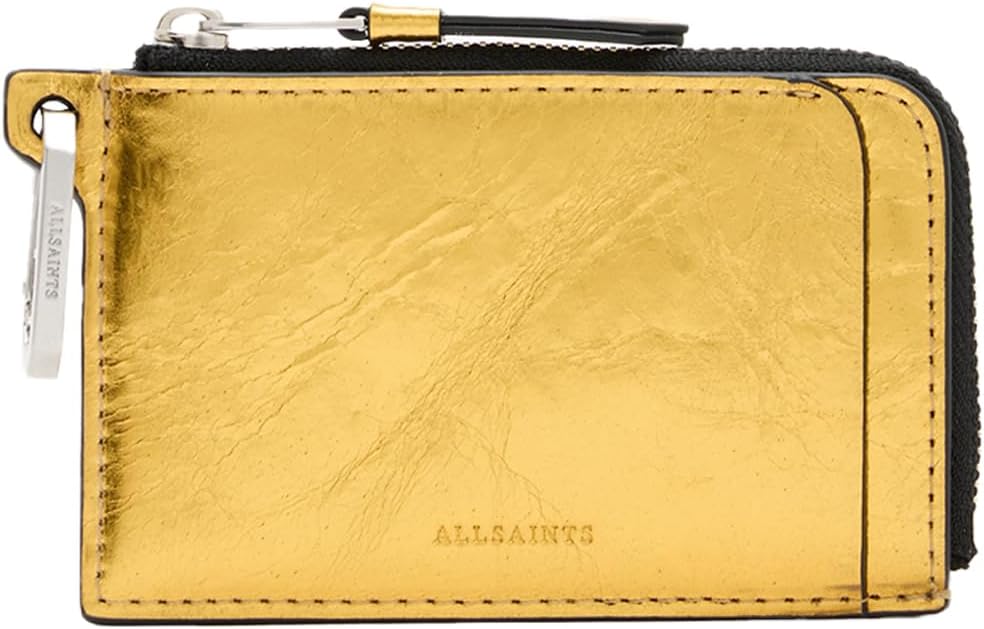 AllSaints, Dorado (Warm Gold), Pequeña, Cartera Remy