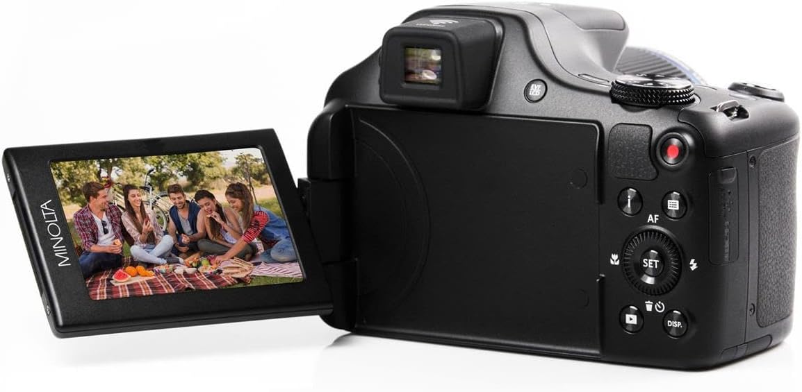 Minolta MN67Z Pro Shot Cámara de 20MP, zoom 67X, vídeo HD 1080p (ne...