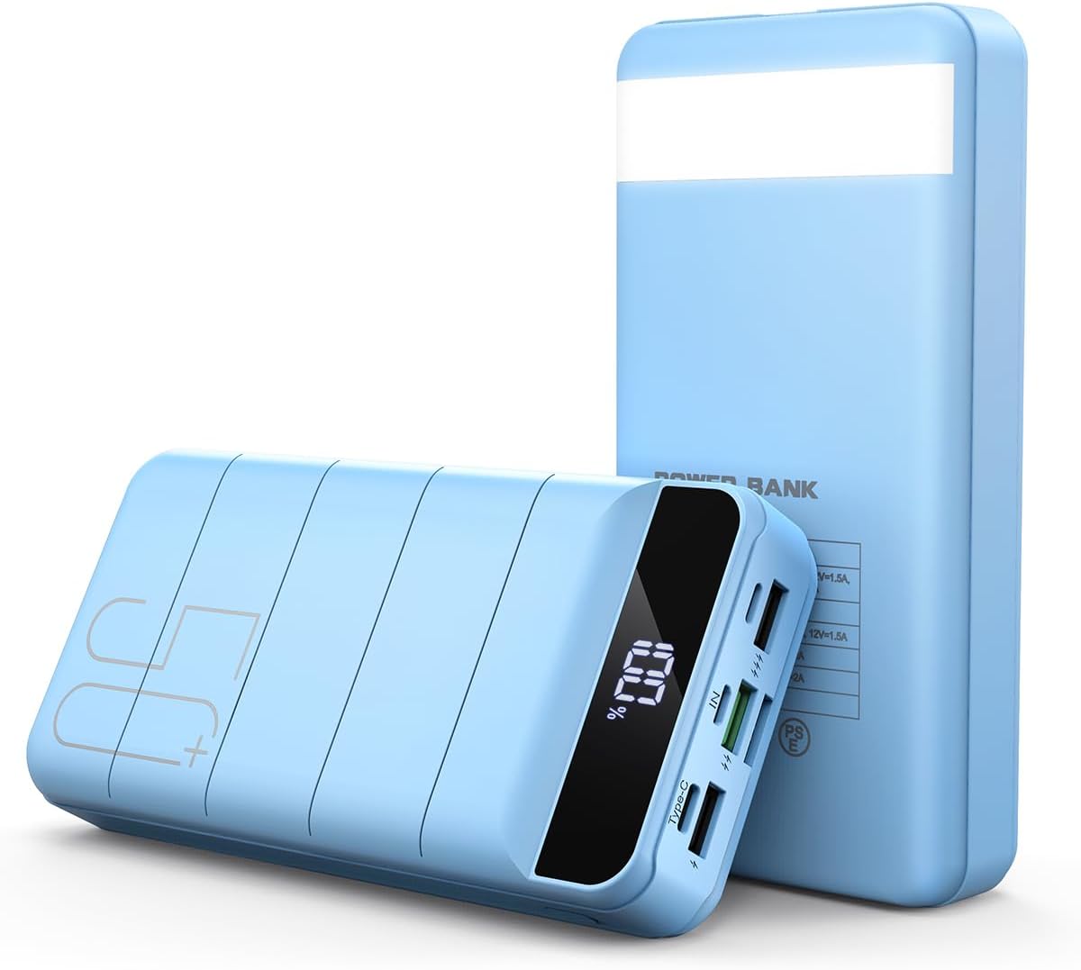 Banco de energía de carga rápida 50000mAh - Cargador portátil de 22...