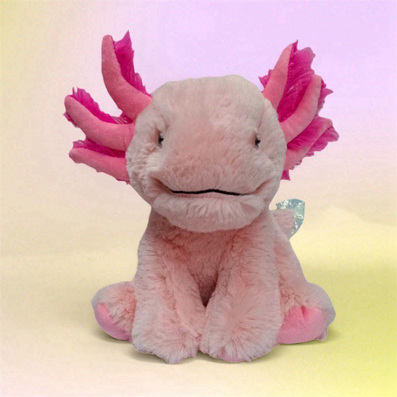 YUKOUQIAN Axolotl - Lindo animal de peluche de 8 pulgadas para niña...