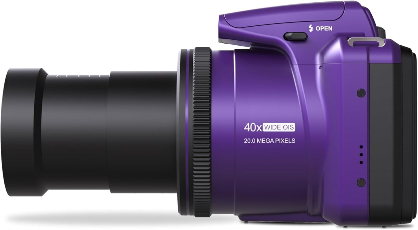 Minolta ProShot MN40Z - Cámara de 20 MP, zoom óptico 40X, video de...