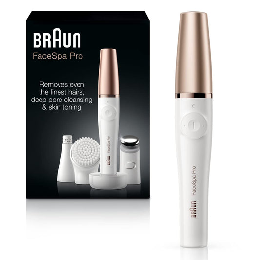 Braun Depiladora facial Facespa Pro 911, depilación facial para muj...