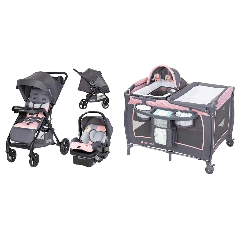 Baby Trend Sistema de viaje para carro de pasaporte con moisés, cam...