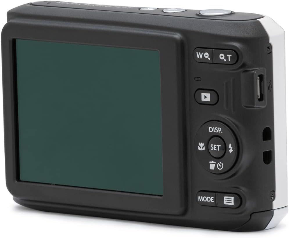 Kodak FZ45WH PIXPRO FZ45 Cámara digital de 16 MP Blanca Paquete con...