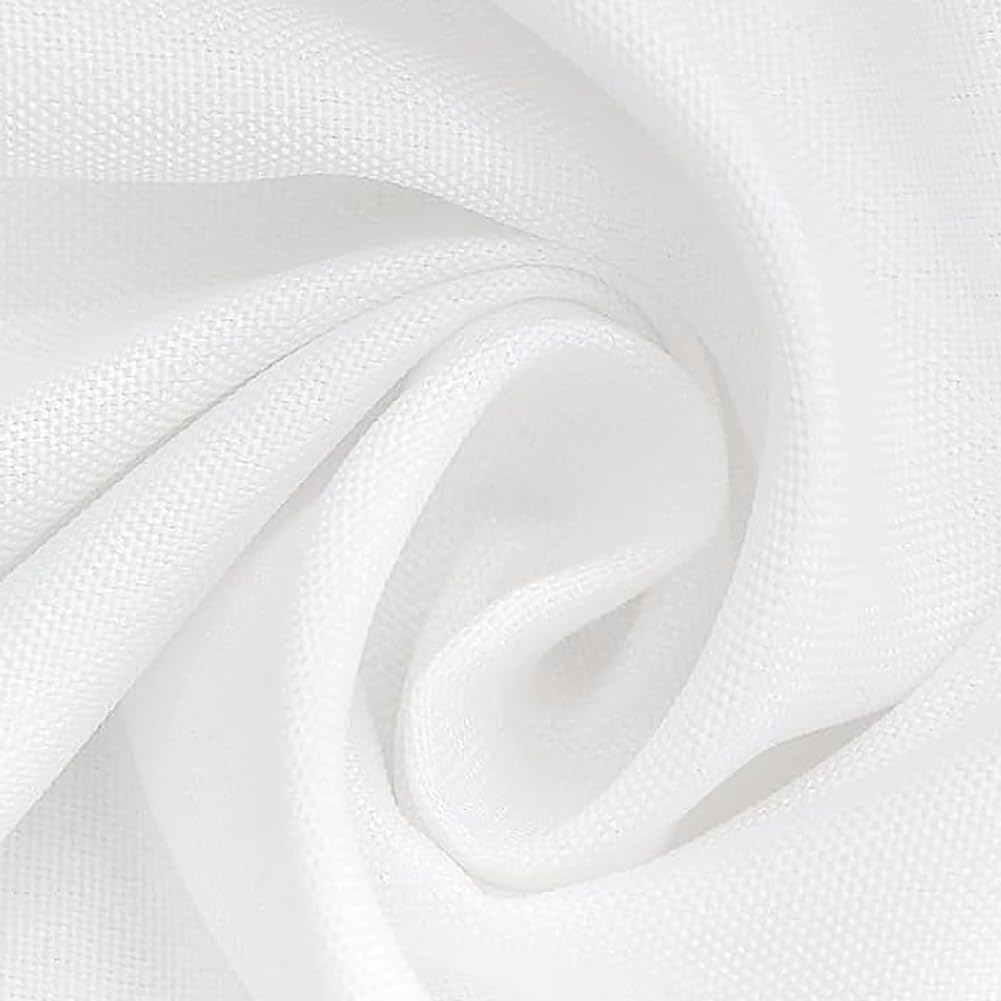 FINDYOU - Paquete de 10 manteles blancos rectangulares de 60 x 102...