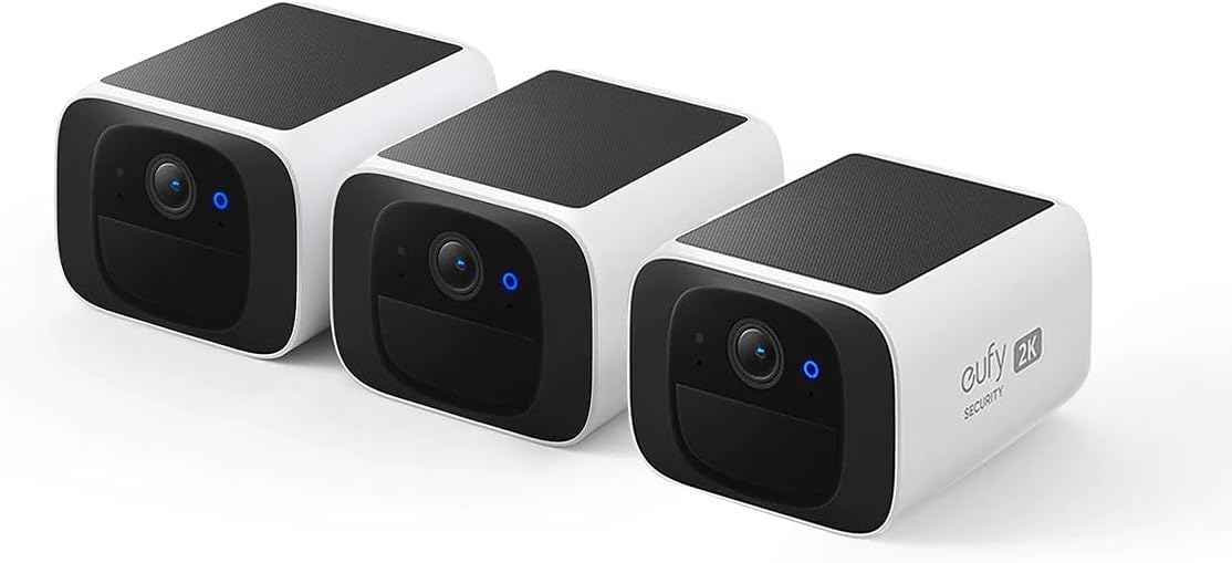 eufy Security SoloCam S220 3-Cam Pack,Cámara de seguridad solar | C...