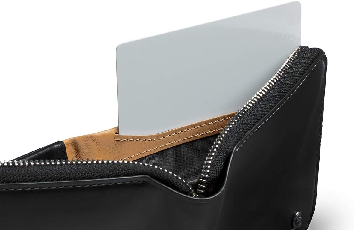 Bellroy Cartera con cremallera (billetera de cuero, bloqueo RFID, b...