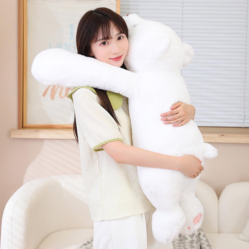 SNOWOLF Animales de peluche de oso con peso grandes, almohada decor...