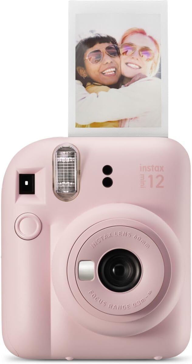 Fujifilm Instax Mini 12 Cámara instantánea - Rosado (Blossom Pink)