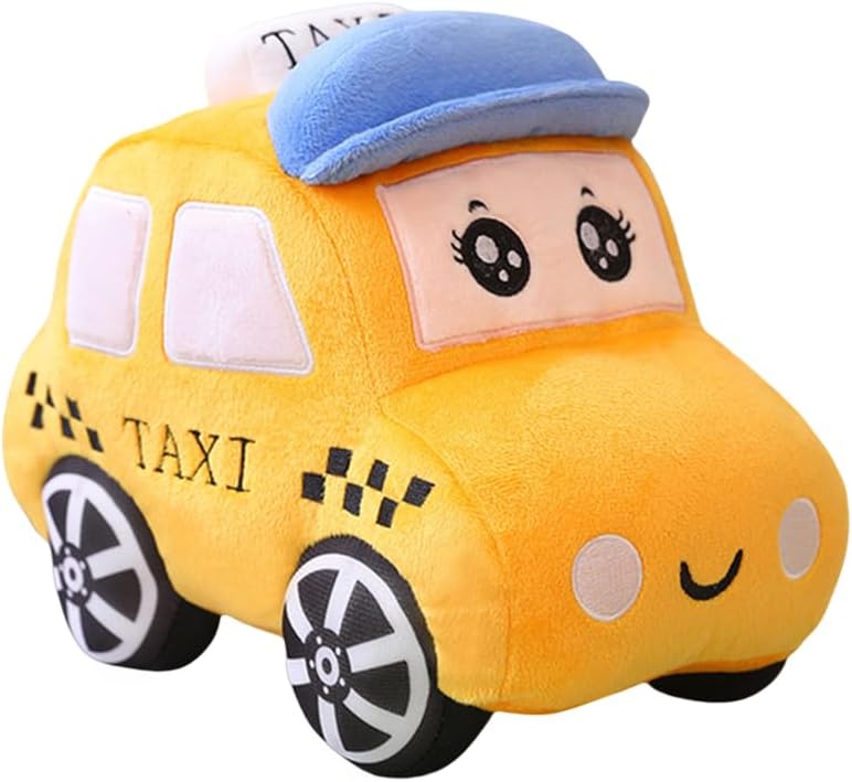 XIYUAN Coche de peluche de auto de felpa de simulación de autobús e...