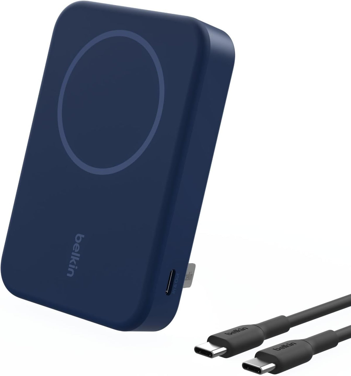 Belkin Cargador portátil, banco de energía inalámbrico de 15 W 1000...