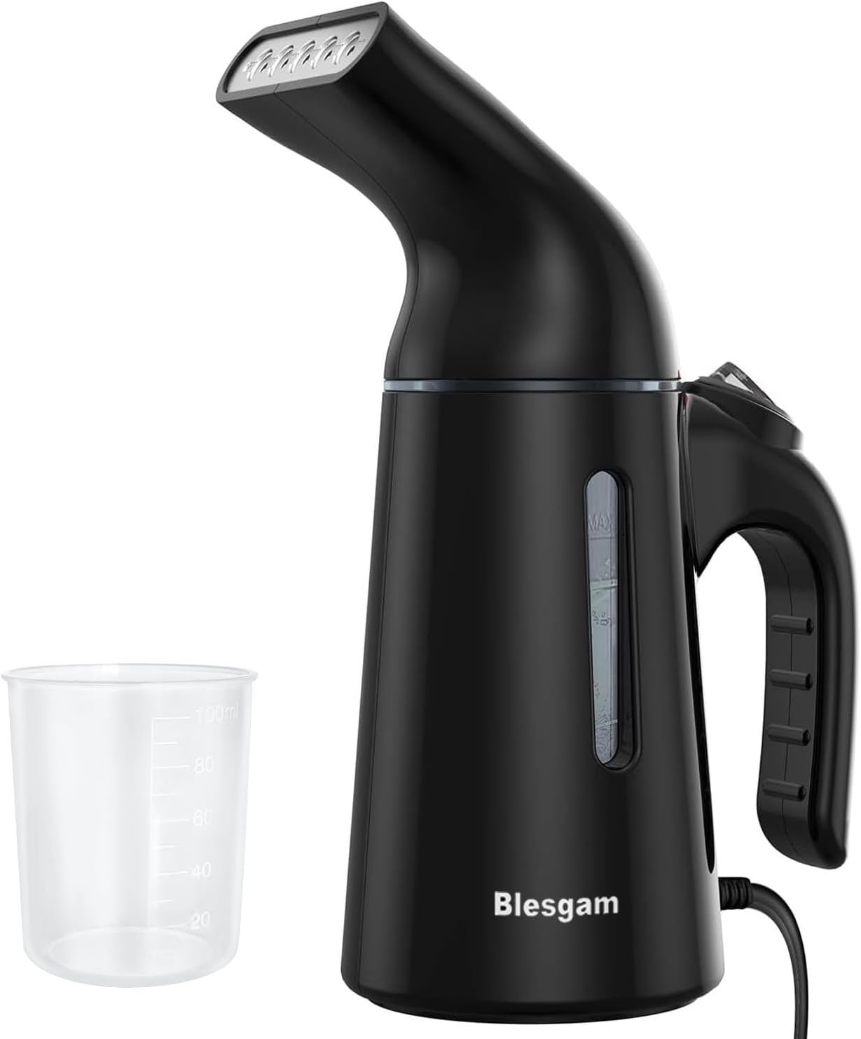 Blesgam Vaporizador para ropa de 700 W, calentamiento rápido en 40S...