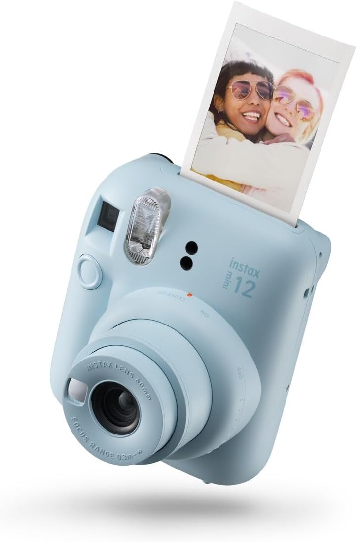 Cámara instax mini 12, Azul Pastel