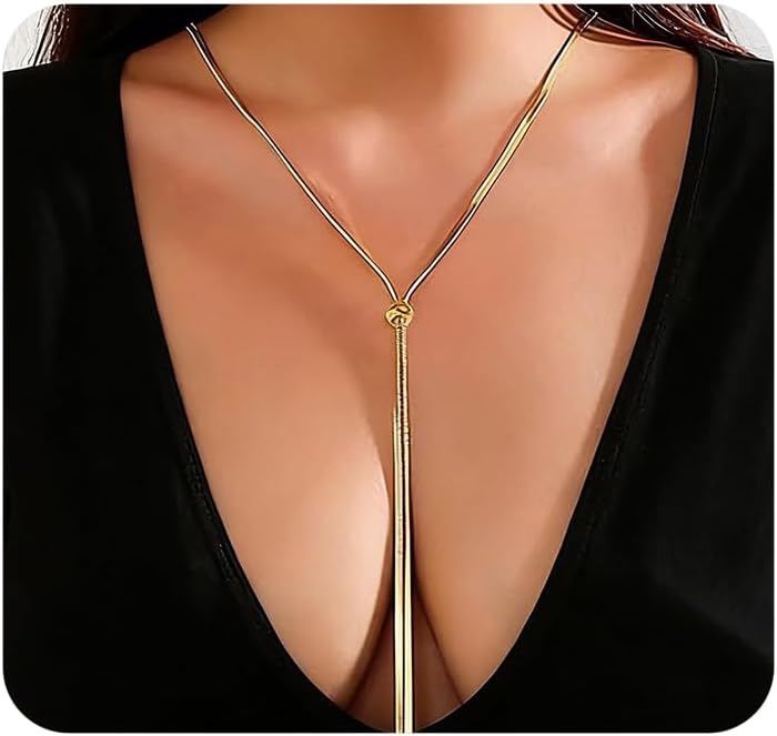Gargantilla gruesa de oro para mujer, collar de declaración platead...