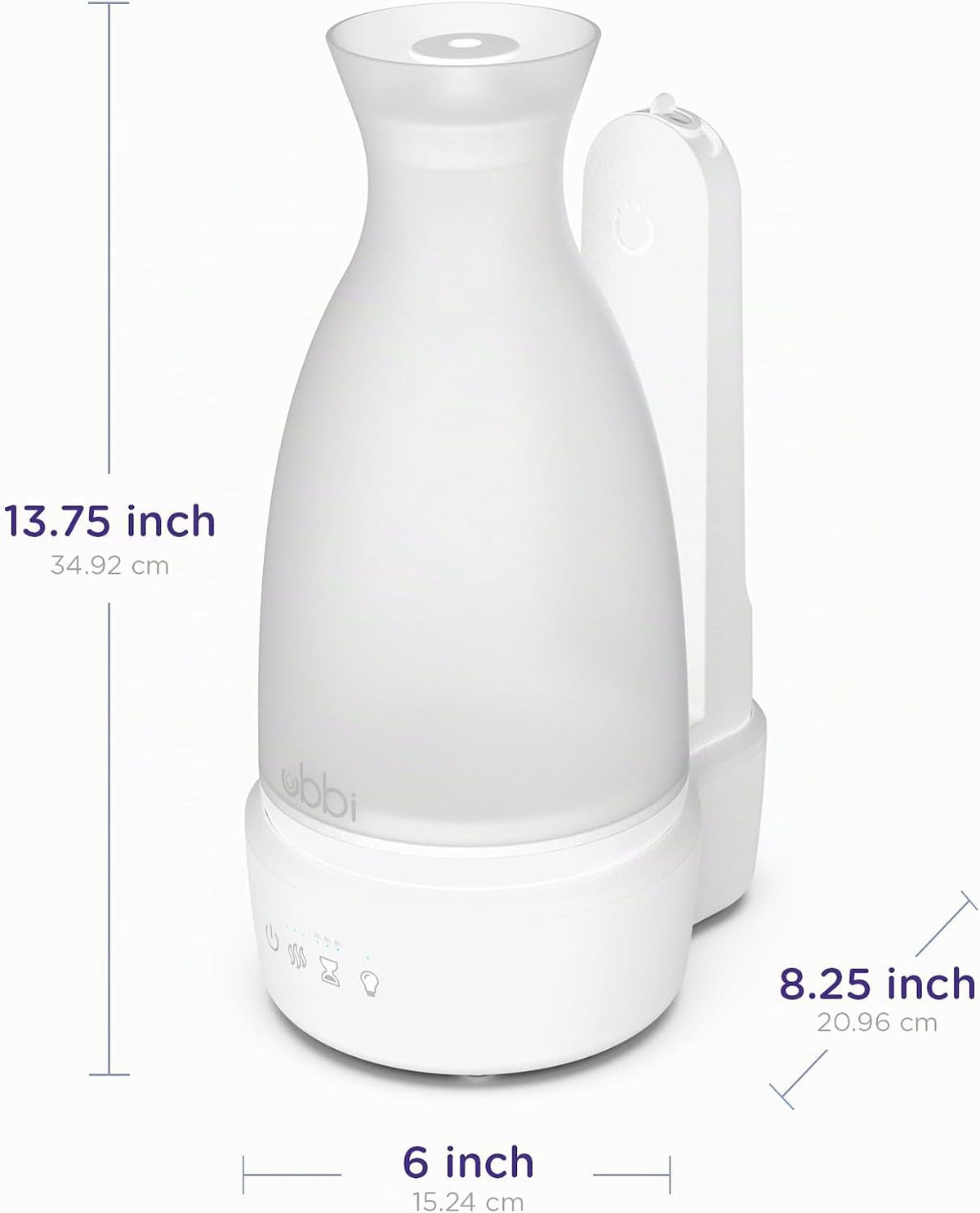 Ubbi Humidificador ultrasónico, diseño de llenado superior fácil |...