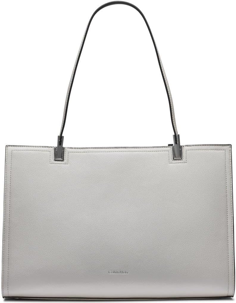 Calvin Klein Verne - Bolso tote con triple compartimento para mujer