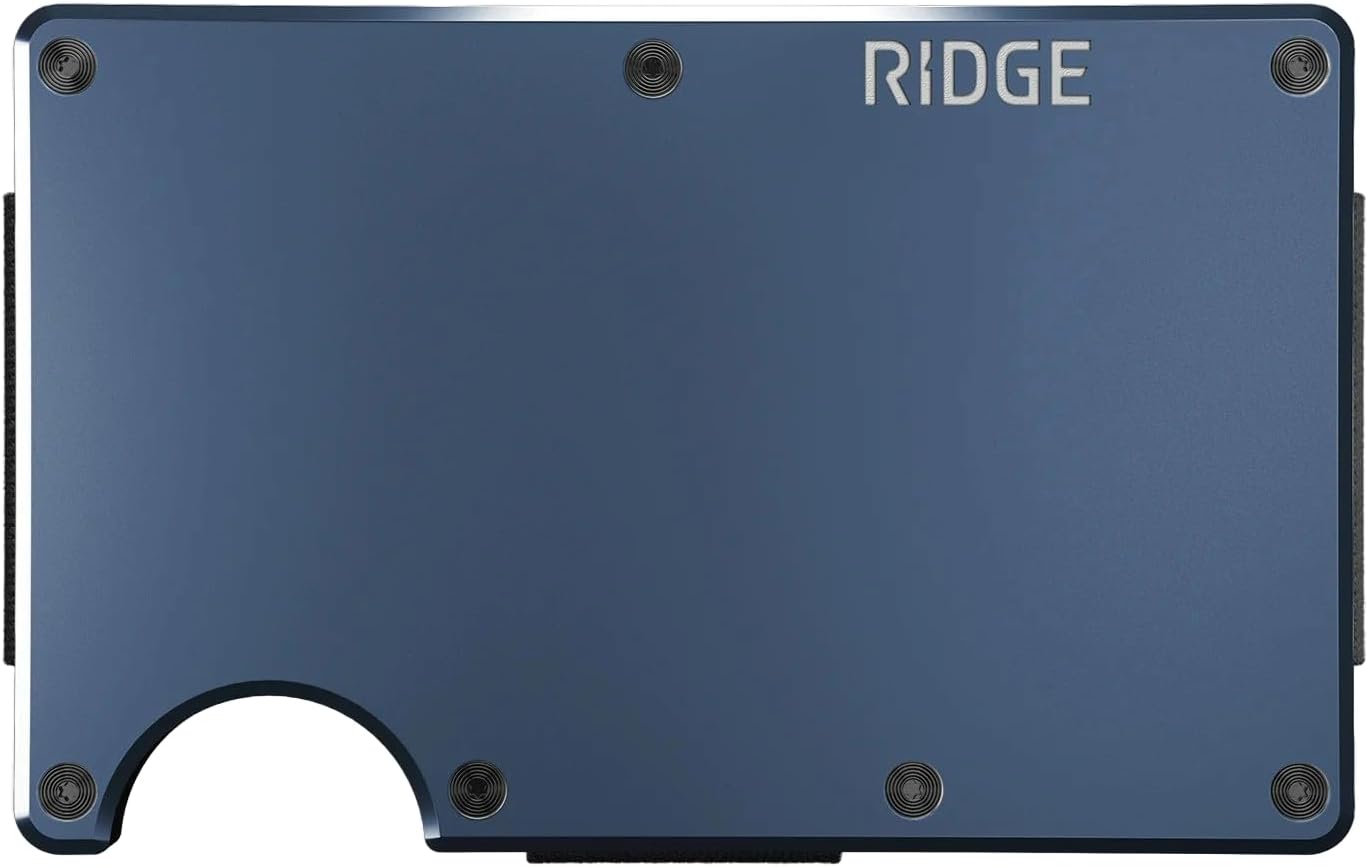 The Ridge Cartera delgada minimalista para mujer, con bloqueo RFID,...