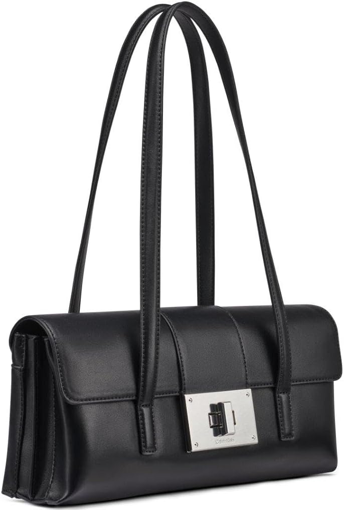 Calvin Klein Saige - Hombros con solapa de triple compartimento, ne...