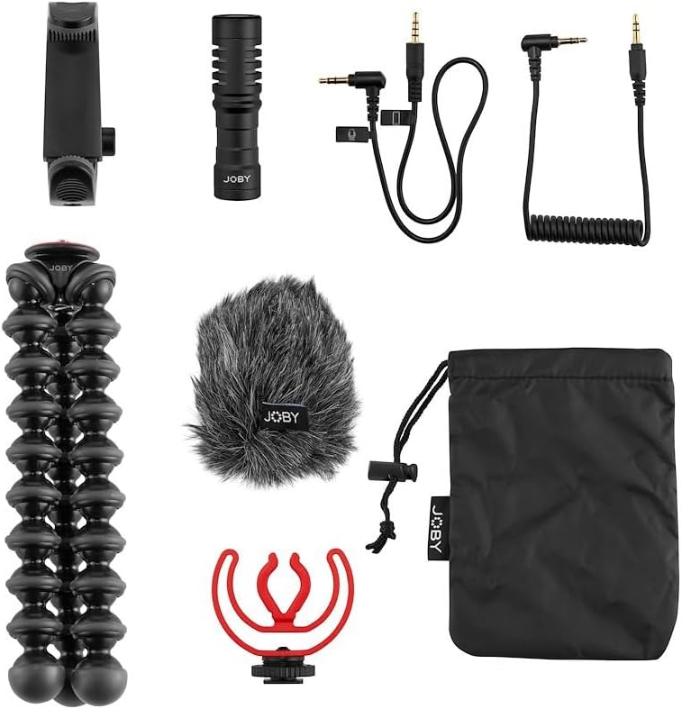 Joby - GorillaPod Creator Kit - Trípode, micrófono y luz - Configur...