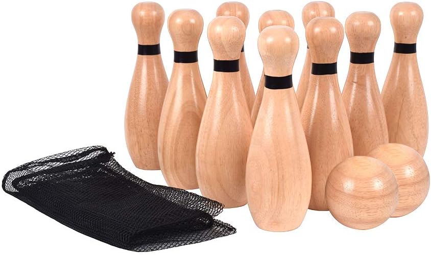 Long game NI-ROU - Juego de bolos de césped gigante para exteriores...