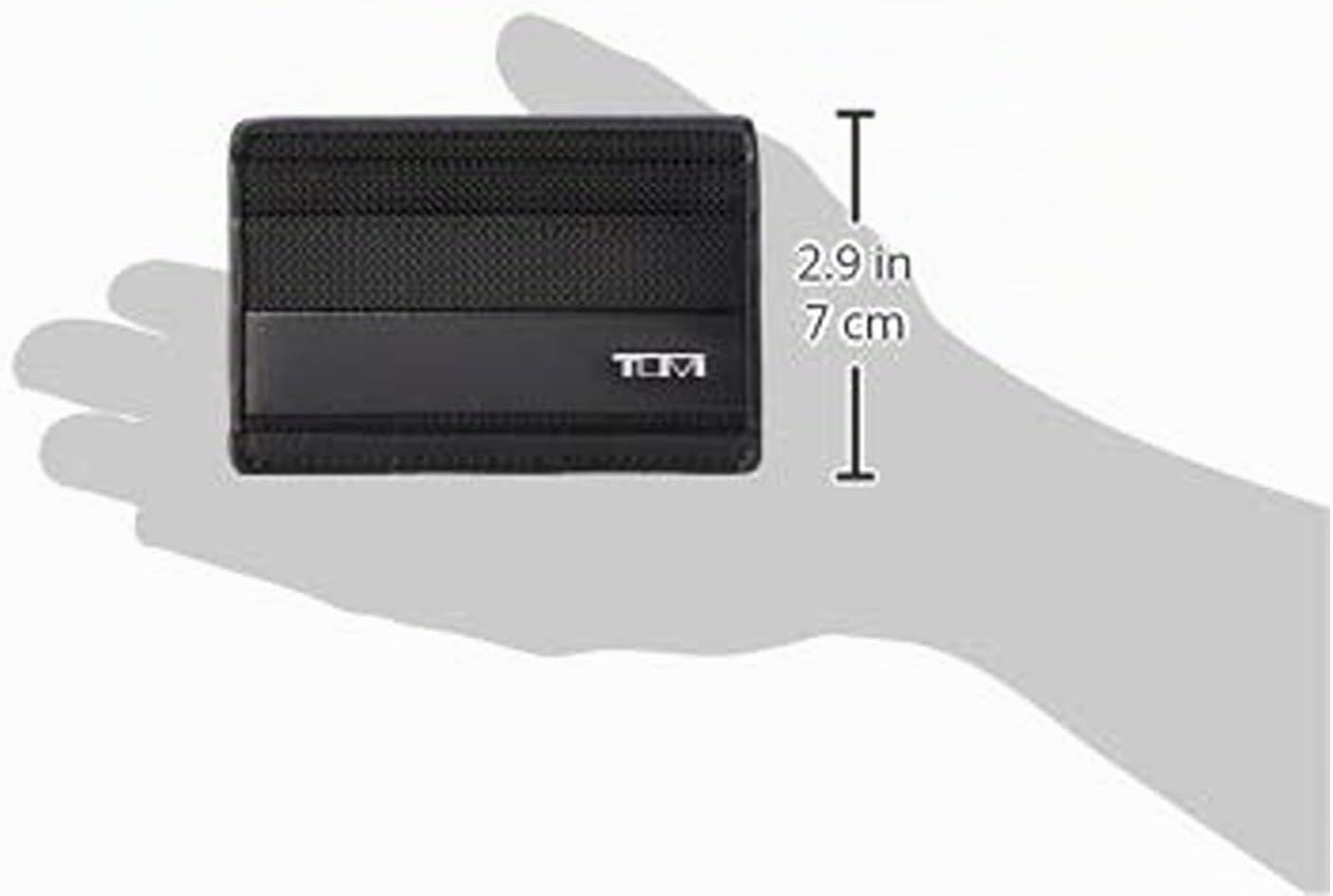 TUMI - Funda tipo cartera Alpha Slim para hombre, Negro -, Estuche...