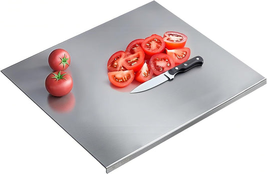 Tabla de cortar de acero inoxidable 304 - Tabla de cortar de cocina...
