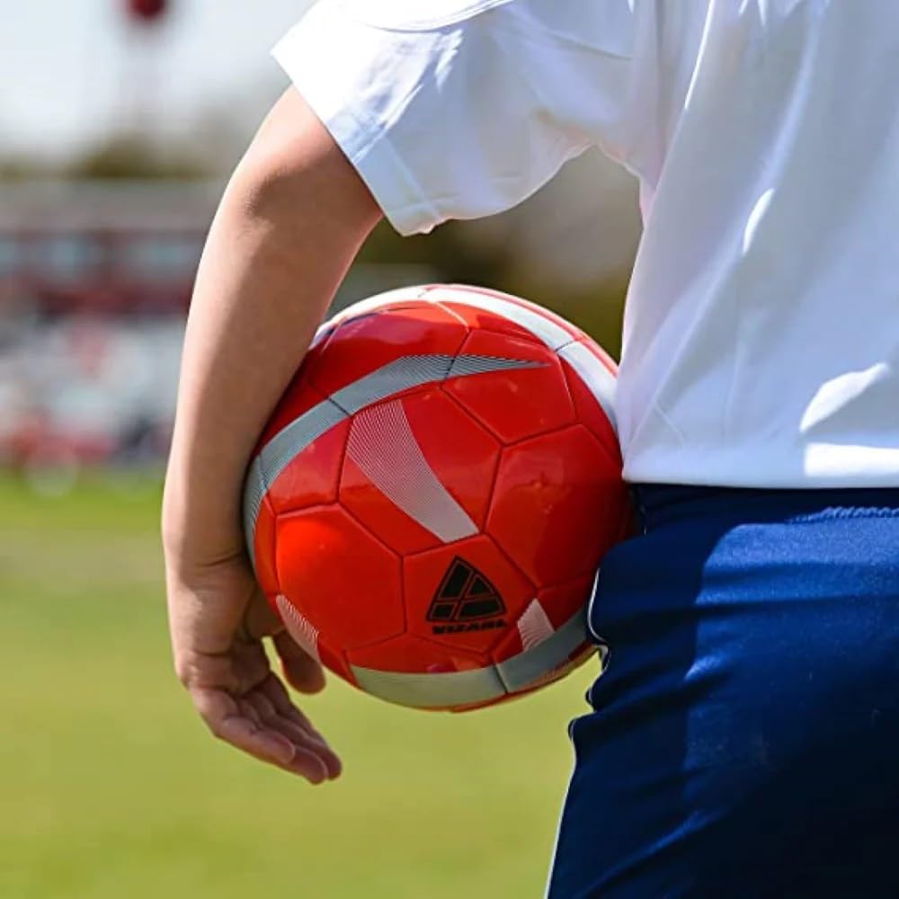 Balón de fútbol Vizari con flores