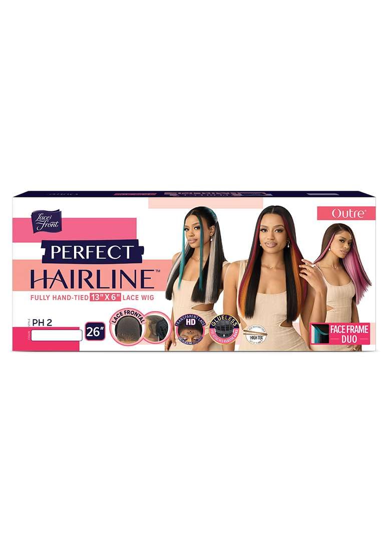 Outre Peluca de encaje frontal -Línea perfecta de cabello 13X6 - PH...