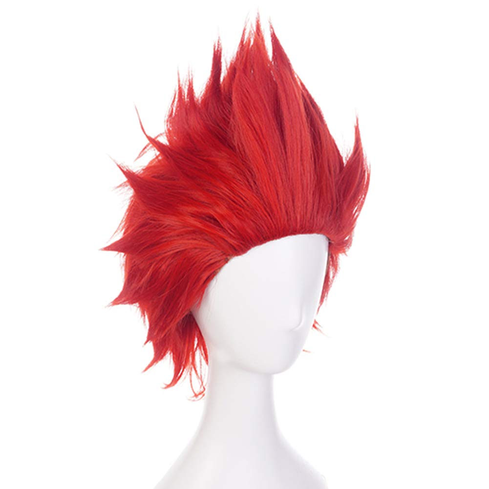 Anogol - Gorra + Peluca azul de cabello lacio para cosplay | + Gorr...