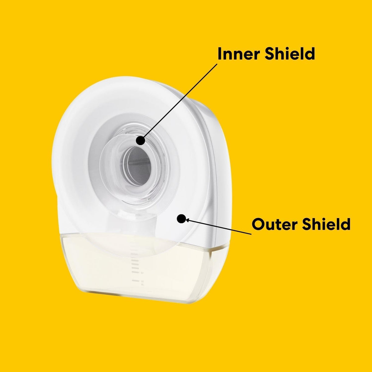 Medela Escudo interior para bomba Melody InBra | 0.945 in | 2Ct