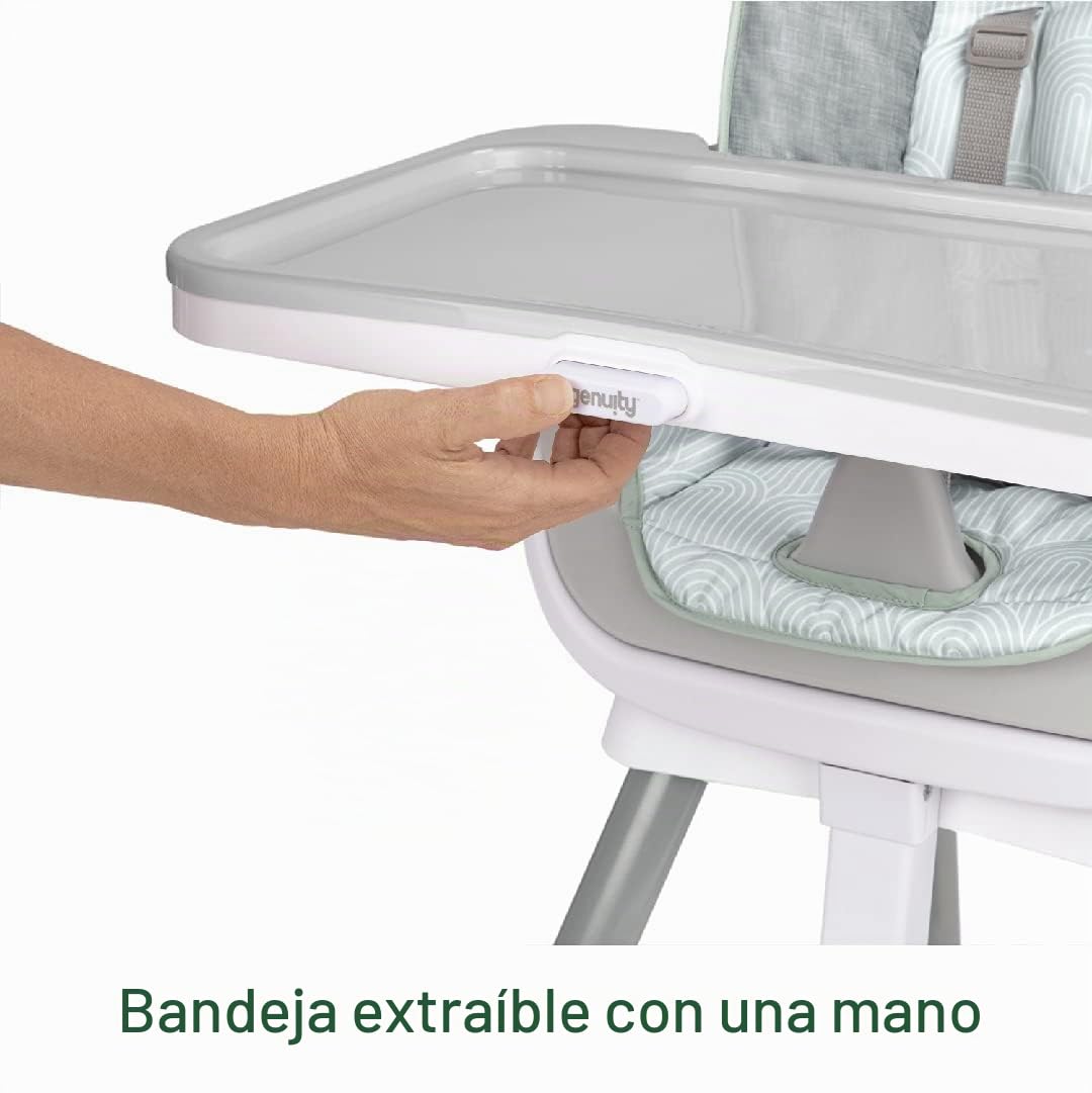Ingenuity Beanstalk - Silla alta 6 en 1 para bebé a niño grande, se...