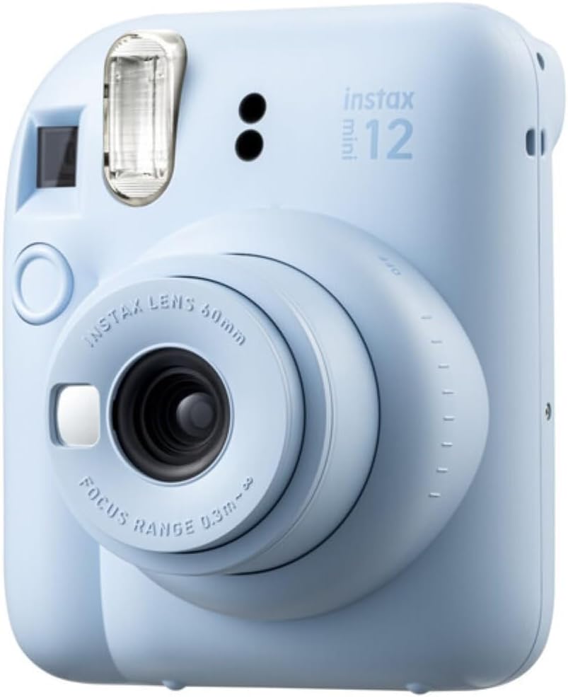 Fujifilm Instax Mini 12 - Cámara de película instantánea | Azul pas...